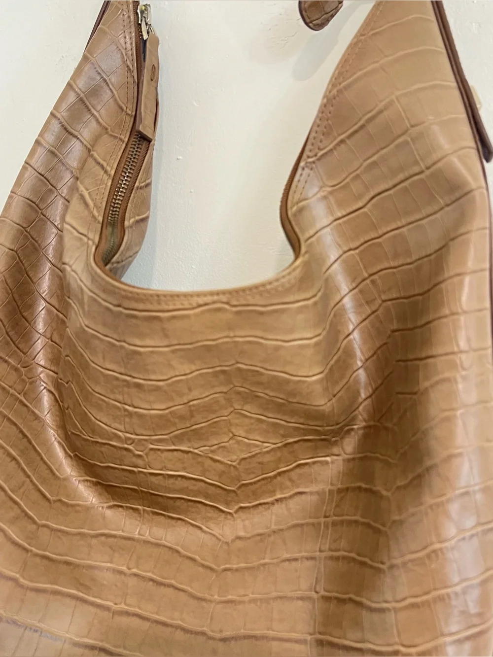 Jones New York crocodile embossed